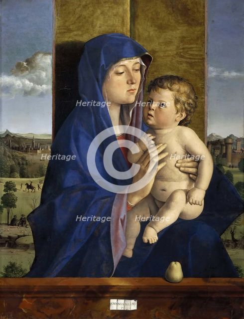 Madonna with Child, ca 1485. Creator: Bellini, Giovanni (1430-1516).