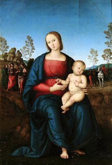 Madonna with Child, ca 1502. Creator: Perugino (ca. 1450-1523)