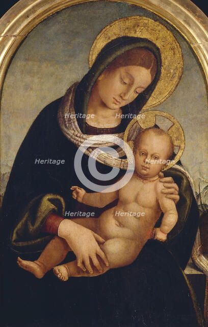 Madonna with Child, ca 1510-1515. Creator: Signorelli, Luca (ca 1441-1523).