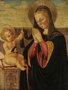 Madonna with Child. Creator: Neri di Bicci (1418-1492)