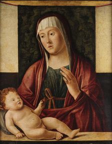 Madonna with Child. Creator: Vivarini, Alvise (ca. 1446-ca. 1505)