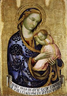 Madonna with Child, First third of the 15th century. Creator: Jacobello del Fiore (ca 1370-1439)