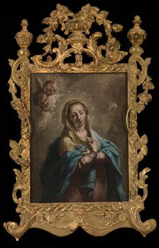 Madonna with Halo of Stars, 17th century. Creator: Unknown