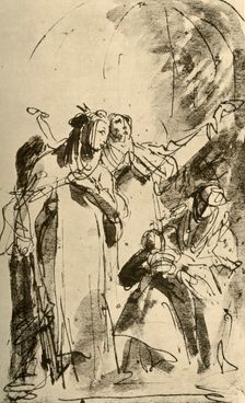 Madonna with two female Saints 1747-1748, (1928). Artist: Giovanni Battista Tiepolo