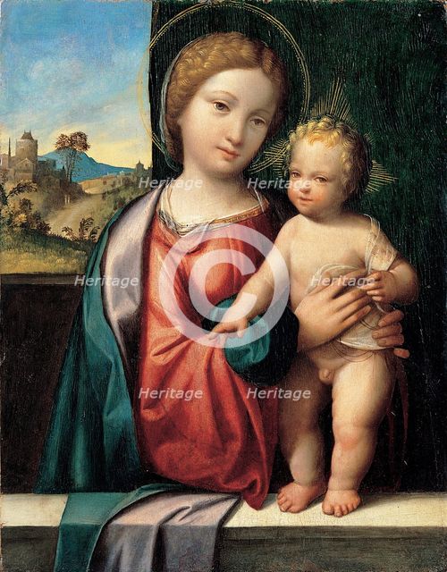 Madonna with the Child, 1512. Artist: Garofalo, Benvenuto Tisi da (1481-1559)