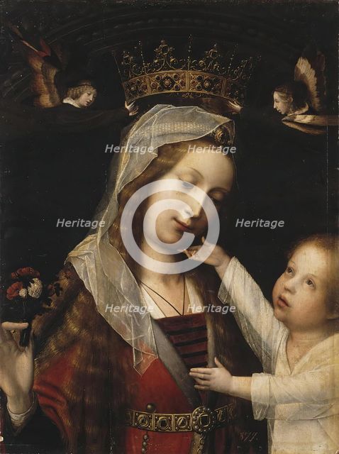 Madonna with the Child, 1550. Creator: Jan Provoost.