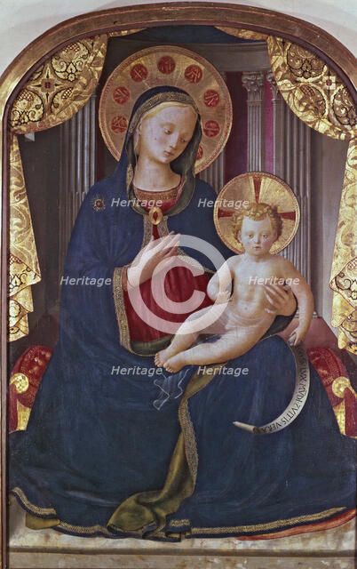 Madonna with the Child', by Fra Angelico.