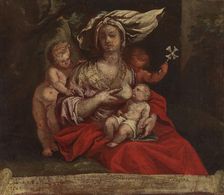 Madonna with the Child Jesus, probably first half of 17th century. Creator: Unknown