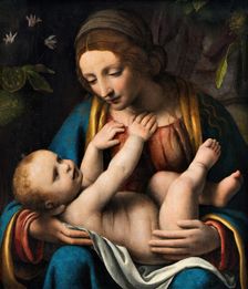 Madonna with the Christ Child, 1515-1525. Creator: Bernardino Luini