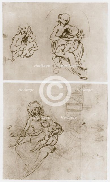 'Madonna with the Flower', c1478.  Artist: Leonardo da Vinci