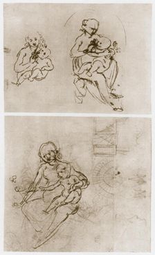 Madonna with the Flower c1478. Artist: Leonardo da Vinci