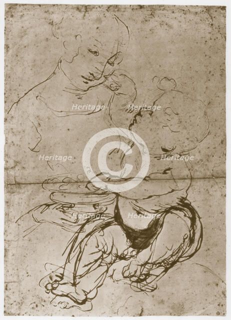 'Madonna with the Fruit-Plate', 1480-82. Artist: Leonardo da Vinci