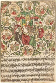 Madonna with the Rosary, 1485. Creator: Unknown