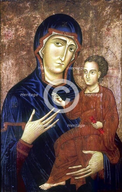 'Madonna and Child', 1230. Artist: Barone Berlinghier