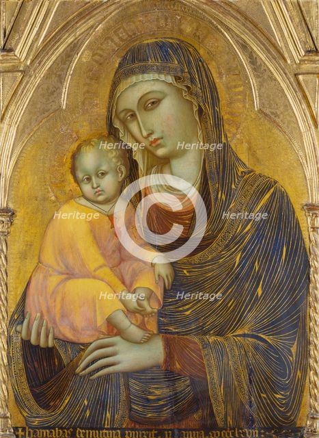 Madonna and Child, 1367. Creator: Barnaba da Modena.