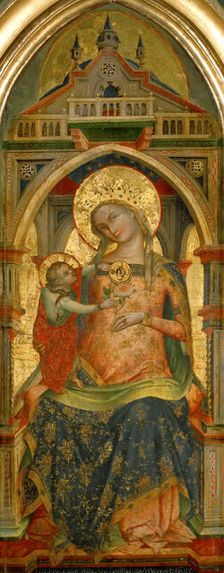Madonna and Child, 1372. Creator: Veneziano, Lorenzo (active 1356-1372)