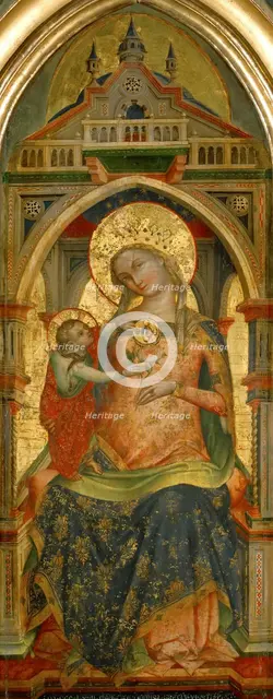 Madonna and Child, 1372. Creator: Veneziano, Lorenzo (active 1356-1372).