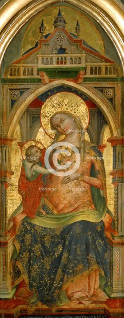 Madonna and Child, 1372. Creator: Veneziano, Lorenzo (active 1356-1372).
