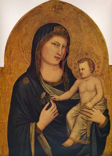 Madonna and Child 1310-1315. Artist: Giotto