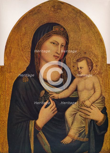 'Madonna and Child', 1310-1315. Artist: Giotto.