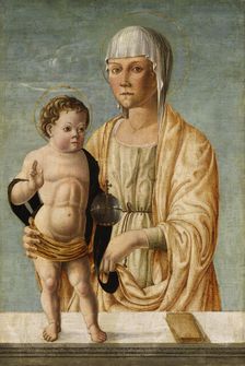 Madonna and Child, 1440-1449. Creator: Bono da Ferrara (active 1442-1461)