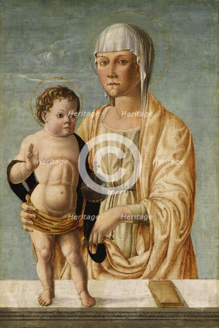 Madonna and Child, 1440-1449. Creator: Bono da Ferrara (active 1442-1461).