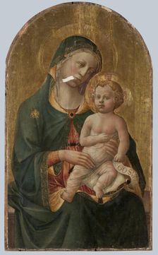 Madonna and Child, 1450. Creator: Domenico di Michelino