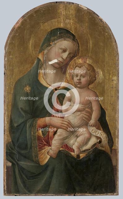 Madonna and Child, 1450. Creator: Domenico di Michelino.