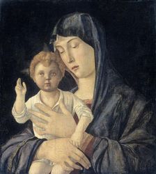 Madonna and Child, 1470-1480. Creator: Giovanni Bellini