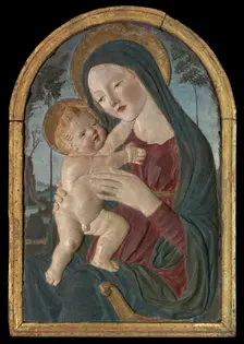 Madonna and Child, 1490/1500. Creator: Workshop of Neroccio de Landi