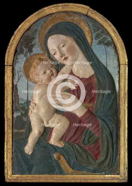 Madonna and Child, 1490/1500. Creator: Workshop of Neroccio de' Landi.
