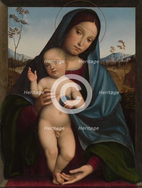 Madonna and Child, 1490s. Creator: Francesco Francia.
