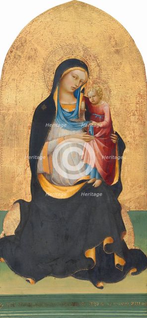 Madonna and Child, 1413. Creator: Lorenzo Monaco.