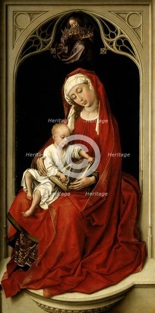 Madonna and Child, 1435-1438. Artist: Weyden, Rogier, van der (ca. 1399-1464)