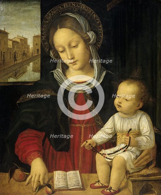 Madonna and Child, 1500-1523. Creators: Guillaume Courtois, Jacques Courtois.