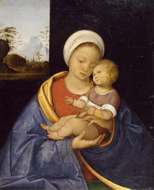 Madonna and Child, 1510-1515. Creator: Giovanni Agostino da Lodi