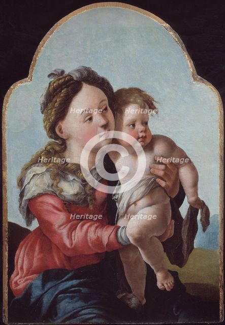 Madonna and Child, 1527-1530. Artist: Scorel, Jan, van (1495-1562)