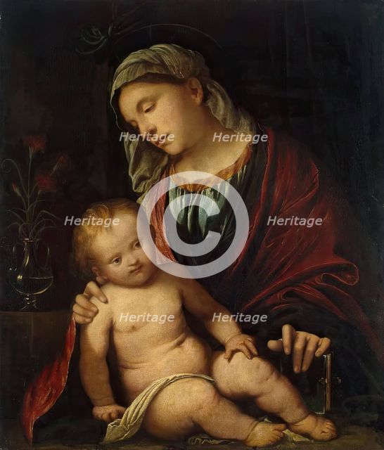 Madonna and Child, 1527. Creator: Romanino.