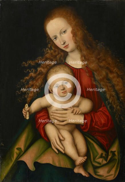 Madonna and Child, 1529. Creator: Cranach, Lucas, the Elder (1472-1553).