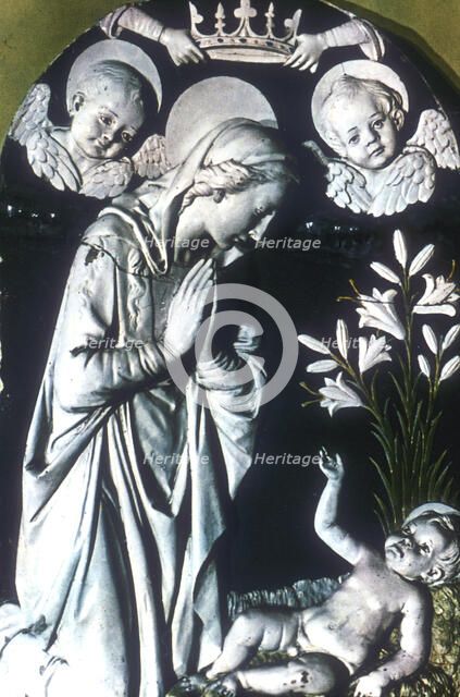 Madonna and Child, 15th-16th century. Artist: Della Robbia family