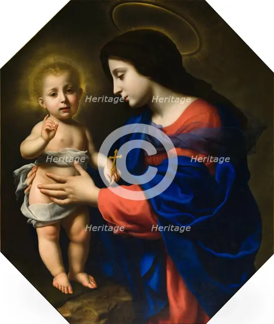 Madonna and Child, 1651. Creator: Carlo Dolci.