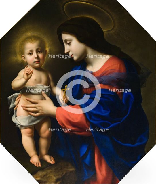Madonna and Child, 1651. Creator: Carlo Dolci.