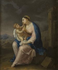 Madonna and Child, 1698. Creator: Andreas von Behn