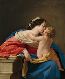 Madonna and Child, 1633. Creator: Simon Vouet