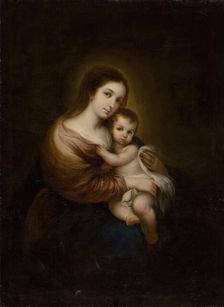 Madonna and Child, 1740-1750. Creator: Alonso Miguel de Tovar