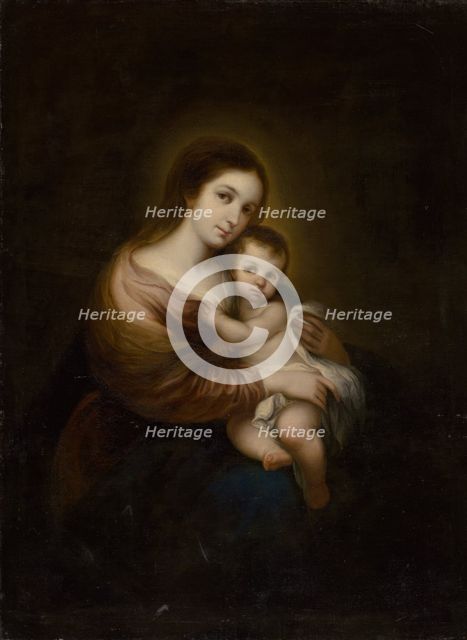 Madonna and Child, 1740-1750. Creator: Alonso Miguel de Tovar.