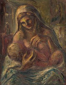 Madonna and Child, 1944. Creator: Ludovít Varga