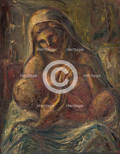 Madonna and Child, 1944. Creator: Ludovít Varga.