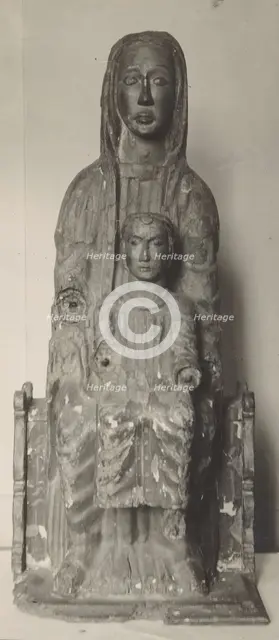 Madonna and Child, (1925-1930).  Creator: Unknown.