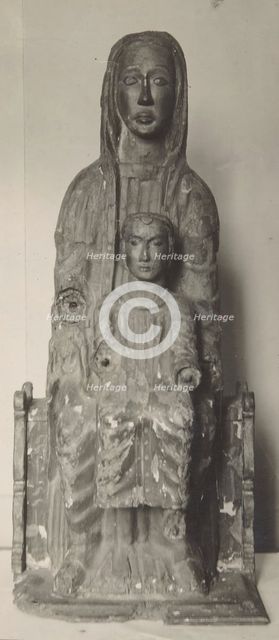 Madonna and Child, (1925-1930).  Creator: Unknown.